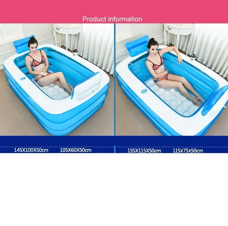 Shampooer портативный баньхо ноги Baignoire гибкий плавательный бассейн сауна горячая ванна Banheira надувная Ванна