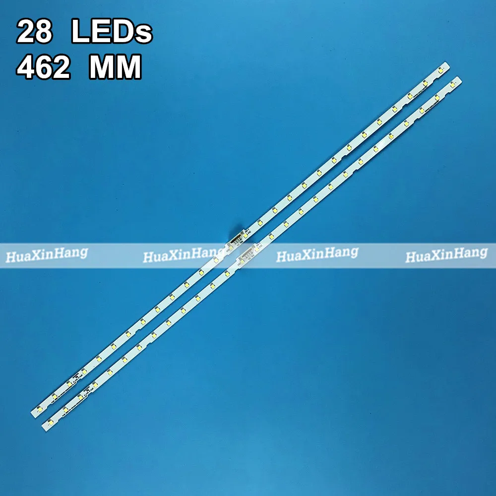 Новые светодиодные ленты 28 светодиодов для Samsung AOT_43_NU7100F_2X28_3030C LM41-00606A BN61-15482A UE43NU7400U