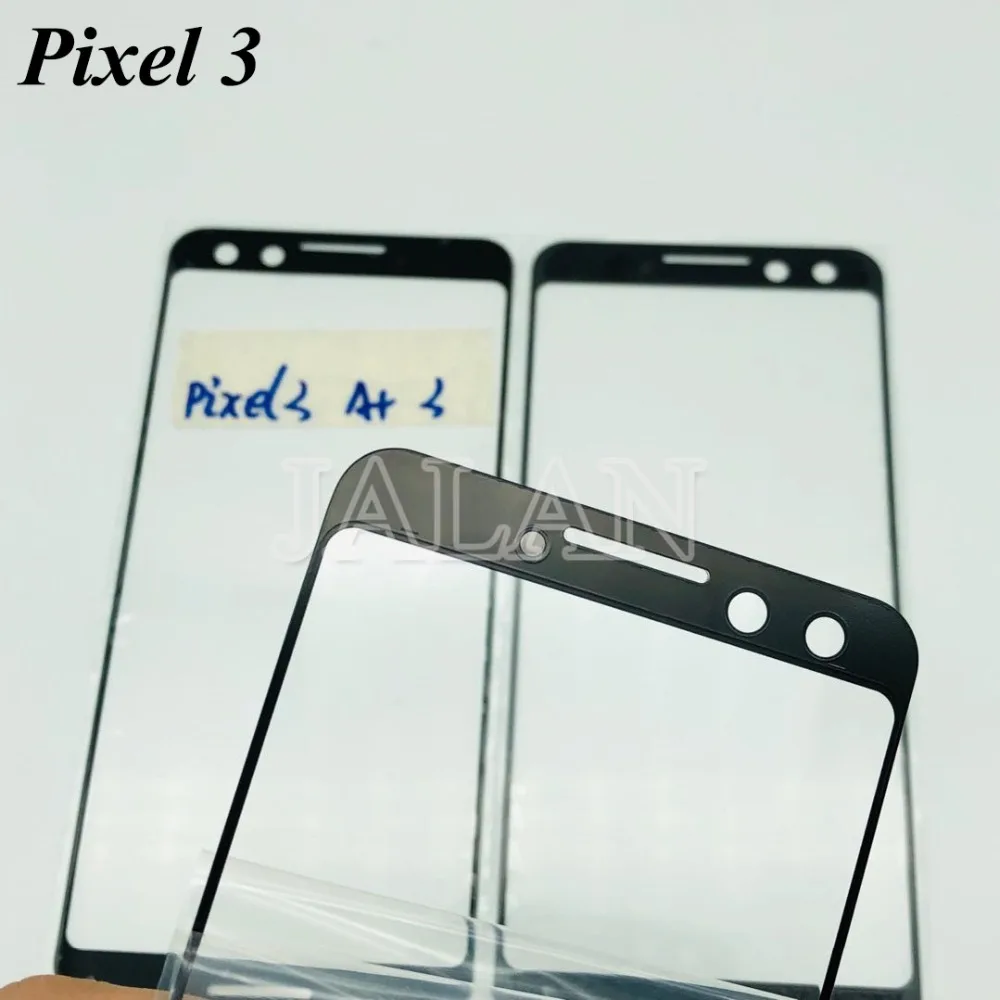 5 шт. Переднее стекло для Google Pixel 3/3XL/3A XL поврежденный дисплей сенсорный экран внешняя стеклянная панель Замена Ремонт