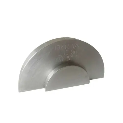 AWS Type DC Calibration Block for Shear Wave Transducer