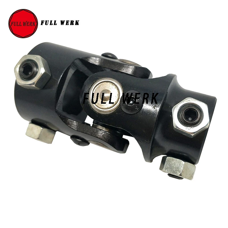 Surla Universal New Black Steering Box U Joint 3/4 DD x 1 DD Column Size Column Surla Universal New Black Steering Box U Joint 3/4 DD x 1 DD Column Size Column