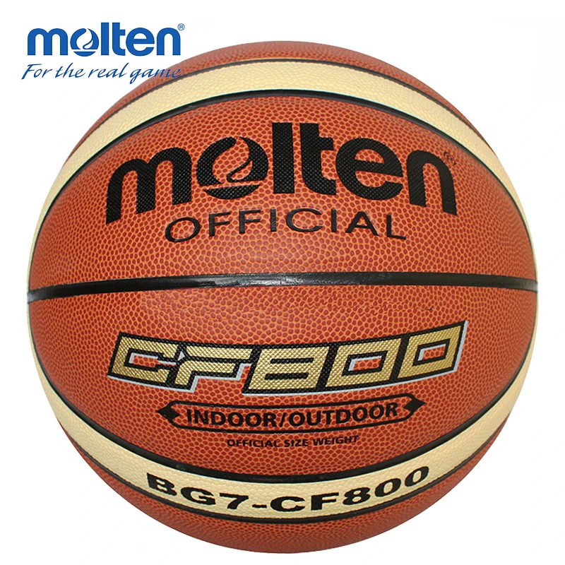 Original Molten Baketball Ball CF-800/CF-200 Official Size 7 Men's Basketball With Needle | Спорт и развлечения
