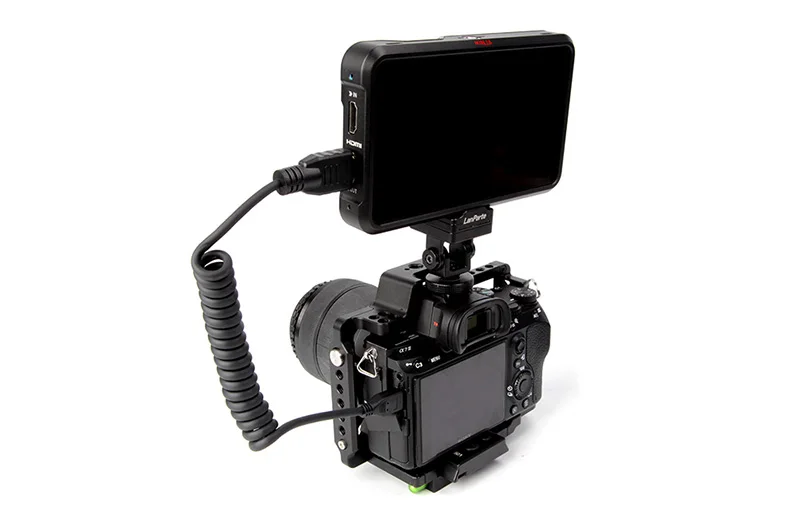 LanParte4K 60P 8 бит Спиральный Micro HDMI кабель для стандарта HDMI для SONY A7R4 A7M3 A9(HDMI2.0
