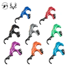 

Topoint Archery TP460 Bow Release 3 or 4 Finger Aluminum Release Aid Automatic Archery Caliper for Target Compound Bow