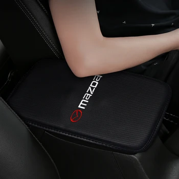 

Car Armrests Storage Box Mats Armrest Mat Dust-proof Cushion Cover Protector For Mazda Axela 2 3 MS 6 CX-5 CX-4 CX3 CX5 Axela de