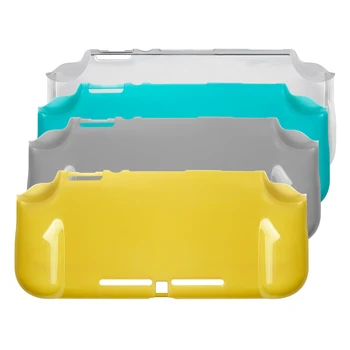 

Transparent crystal protective case Hard Protective shell for switch game console accessories for switch lite Back Cover Case
