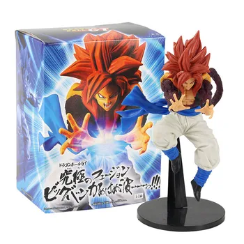 

25cm Anime Dragon Ball GT Super Saiyan 4 Gogeta PVC Action Figure Collectible Model Toy Doll Birthday Gift for Children with box
