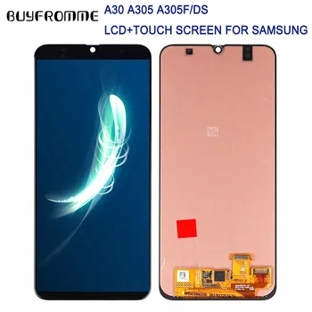 

BUYFROMME 6.4" TFT LCD Display for Samsung Galaxy A30 A305 with Touch Screen Digitizer Assembly Adjustable Brightness Change