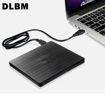 

Portable Slim External DVD Drive Burner USB 3.0 High Speed CD-ROM Device DVD-RW Player Writer For Laptop PC MAC Windows