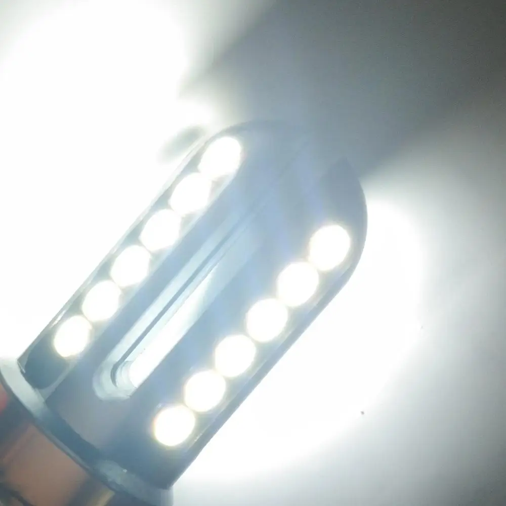 2 шт. 0.46A белого и желтого цвета H7 H8 H9 H11 24SMD 3030 светодиодный Автомобильный светодиодный солнечный свет Высокая яркость Авто задняя противотуманная фара Тормозная лампа 12V 24V Автомобильный Стайлинг - Испускаемый цвет: Белый