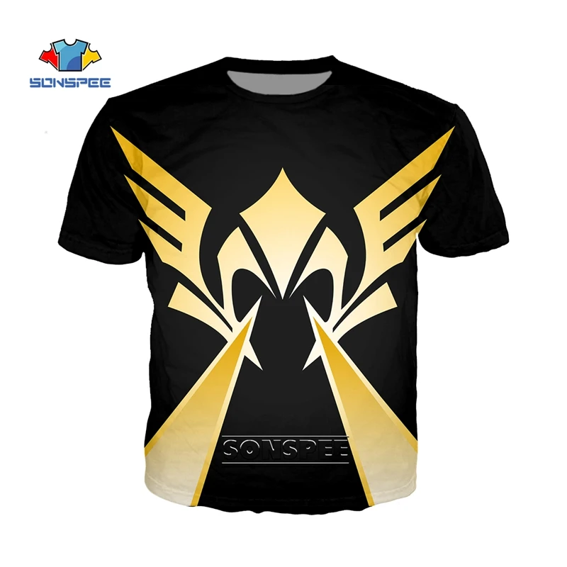 

SONSPEE Rainbow Six Siege T-Shirts Summer Fashion Game Tee Shirts 3D Print Crew Neck Short-Sleeve Basic Tshirt Pullover Man Tops