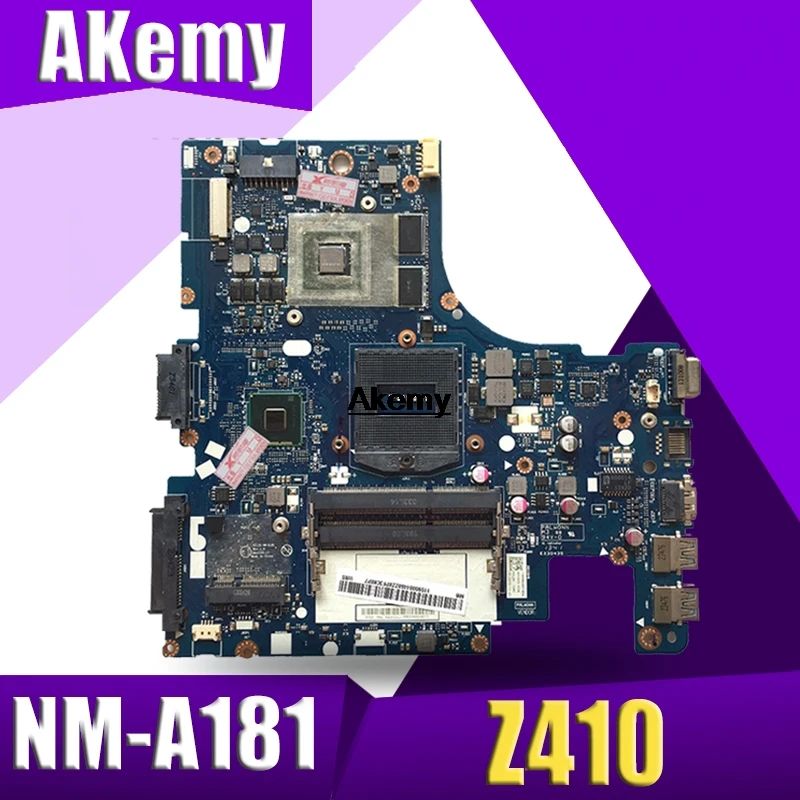

high quality NM-A181 for lenovo Z410 laptop motherboard NM-A181 Mainboard 100% tested fully work