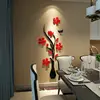 Multi-Piece Flower Vase 3D Acrylic Decoration Wall Sticker DIY Art Wall Poster Home Decor Bedroom Wallstick Stickers On The Wall ► Photo 2/6