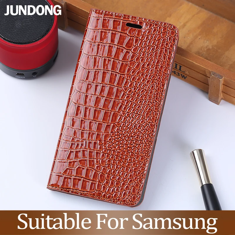 

Flip Case For Samsung S6 S7 Edge S8 S9 S10 Plus A20 A30 A50 A70 Litchi Texture For Note 8 9 10 A5 A7 A8 2018 J5 J7 2017 Case