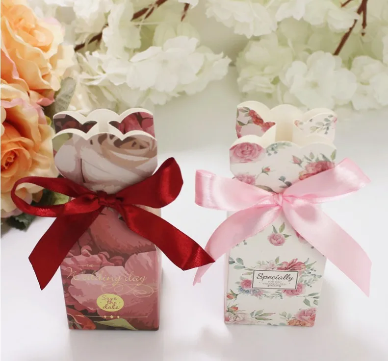 Свадебные сувениры и подарки коробка бумажная коробка для конфет Упаковочная коробка для шоколада украшения, товары для вечеринки подарочные коробки