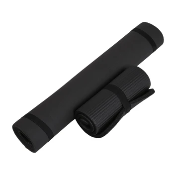 

Yoga Mat High Density Non-Slip Yoga Mat and Knee Pad with Carrying Strap for Indoor Outdoor Exercise Training Pilates