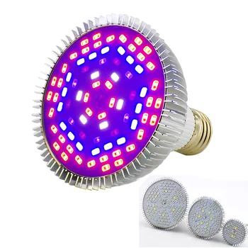 

E27 Plant Growing Lamp Bulbs Full Spectrum LED Grow Light Hydroponics System For Seeding Vegetable Garden Flower Greenhouse