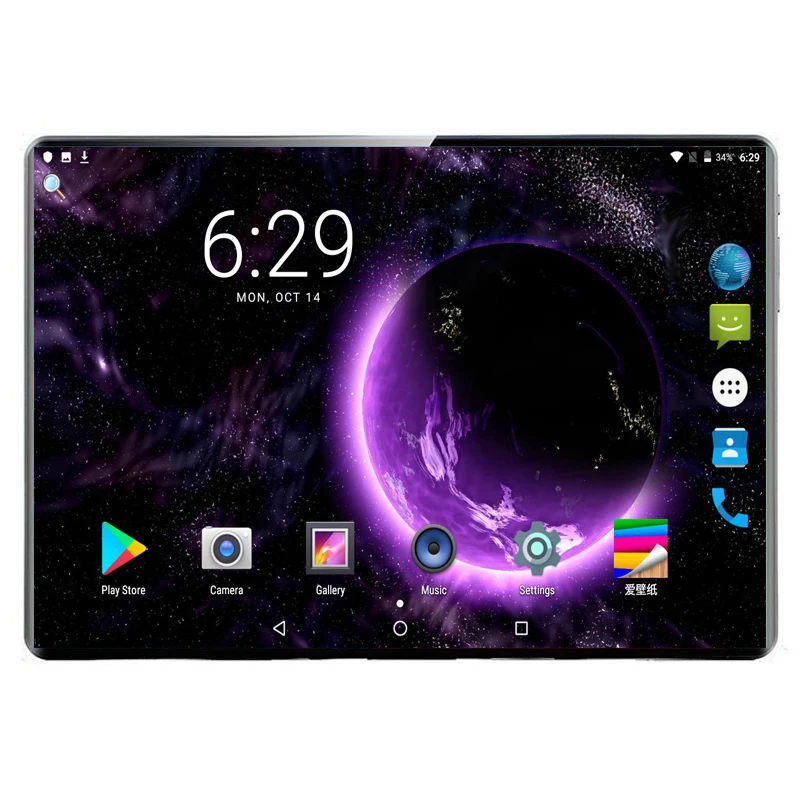 

6GB RAM 128GB ROM Tablet PC 10 10.1 inch 1280*800 MT8752 Octa Core Android 9.0 Dual 3G 4G LTE Phone Tablets Google Market GPS