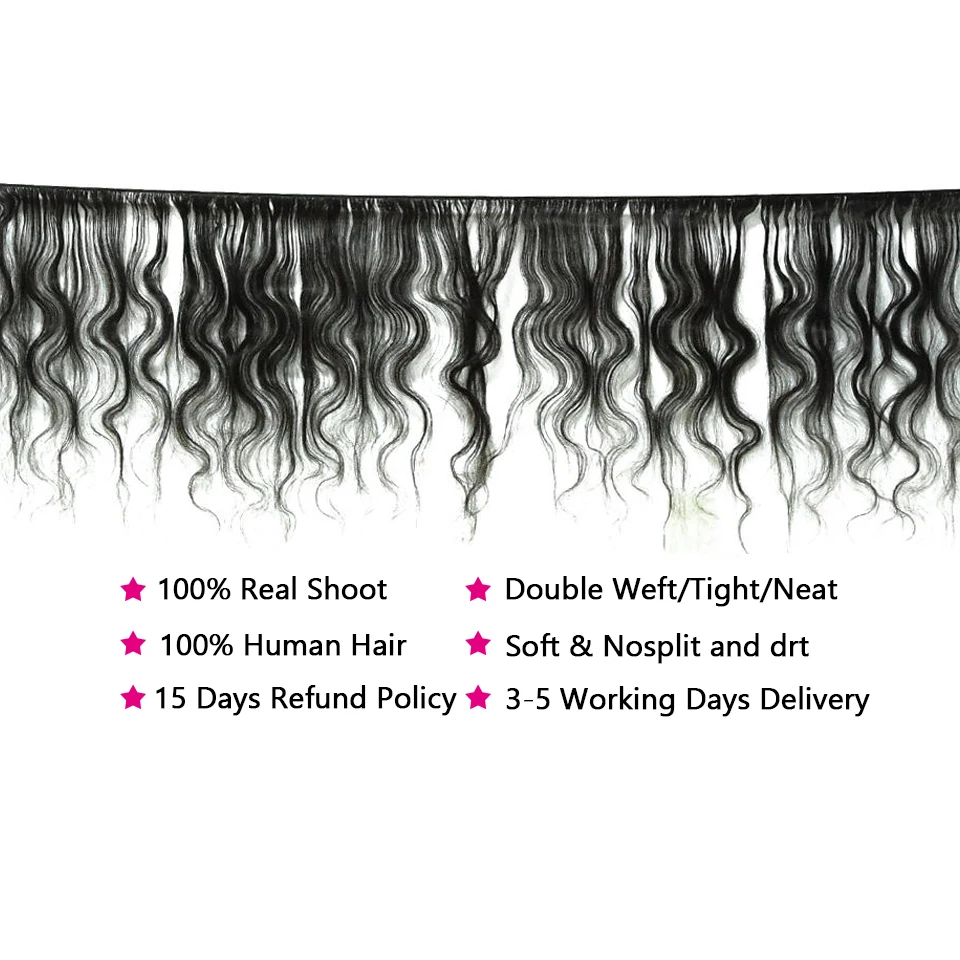 HairUGo объемная волна 13x4 фронта шнурка средний коэффициент 8 &quot 24&quot человеческие