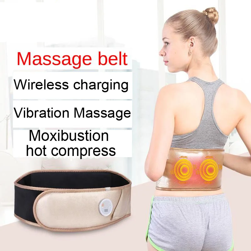 

Vibration Massage Belt Fitness Hot Compress Massage Belt Drive Muscle Movement Relieves Muscle Fatigue Fitness Health Care