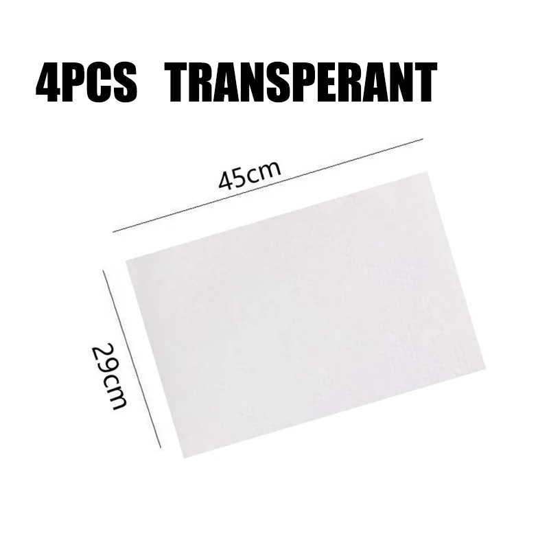 4pcs White 4 шт./компл. холодильник Водонепроницаемый коврики влаги адаптивности Pad для Кухня холодильник Pad антибактериальное обрастания плесени - Цвет: 4pcs White