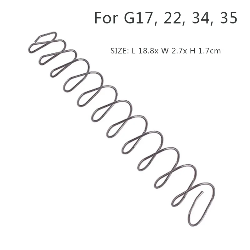 Журналы подставка Весна точность механической обработке плюс удлинитель с пружиной для Glock G17/22/34/35 M & P + 5/6 военный тактический инструмент