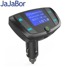 JaJaBor fm-передатчик беспроводной громкой связи Bluetooth CarKit двойной зарядное устройство USB музыкальный mp3-плеер Поддержка TF карта U воспроизведение диска