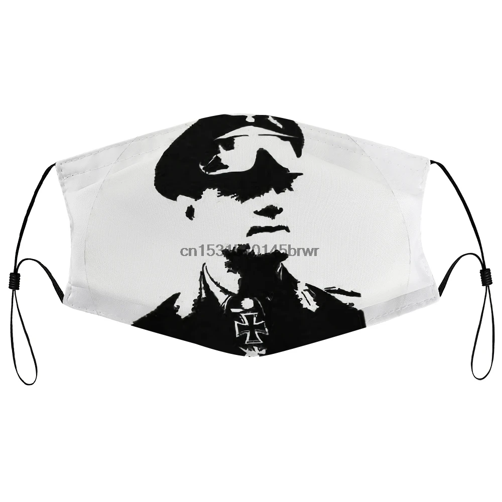 Пылезащитная маска с фильтром Erwin-Rommel-I-забавная