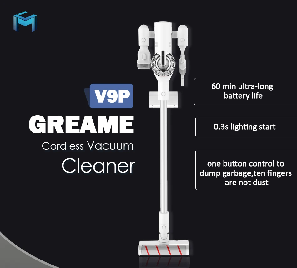 

Dreame V9P Handheld Cordless Vacuum Cleaner Portable Wireless Cyclone Filter Mi Carpet Sweep Dust Collector home