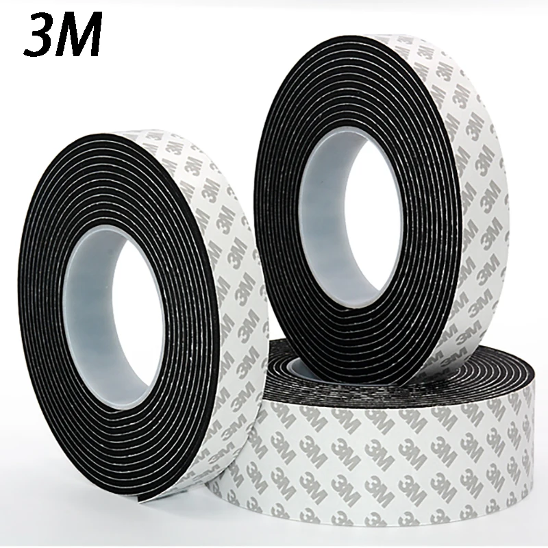 

3M black and white super double-sided adhesive foam tape, used to install the fixed pad