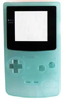Trans Light Green 5 шт для игры мальчик цвет Замена Корпус gbc, чехол пластиковый корпус - Цвет: Trans Light Green