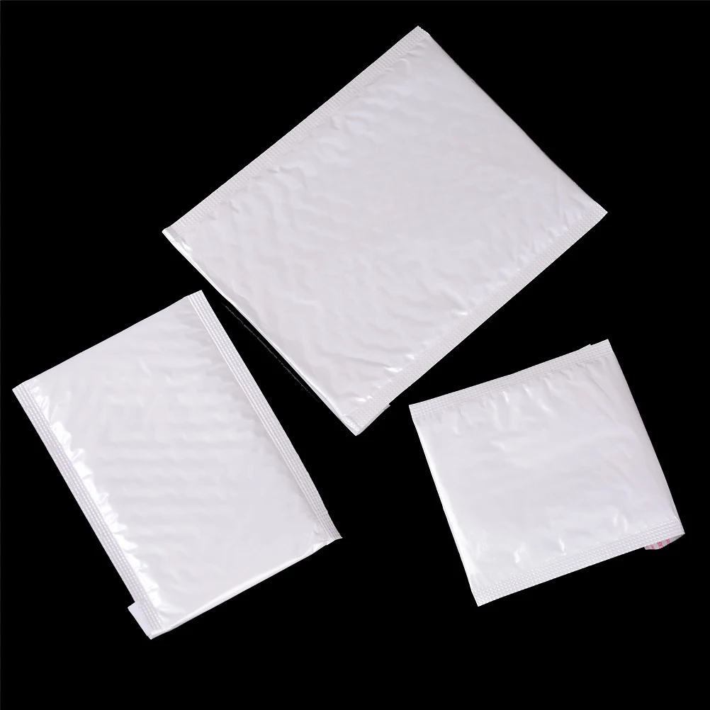 10 шт белые Пузырьковые конверты для почтовых отправлений, мягкие конверты, многофункциональные упаковочные материалы, доставляемые пакеты, Пузырьковые почтовые пакеты, модный дизайн