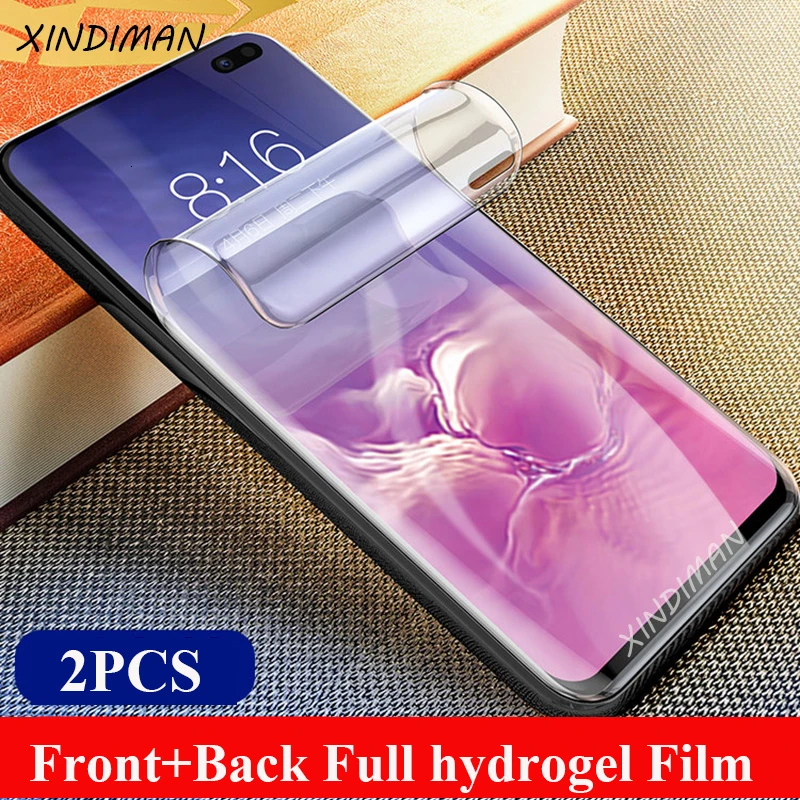 

Full hydrogel film for samsung galaxyS10 S10plus S7 S7edge S6 S6edge screen protector for samsungS8 S8plus S9 S9plus S10 S10plus