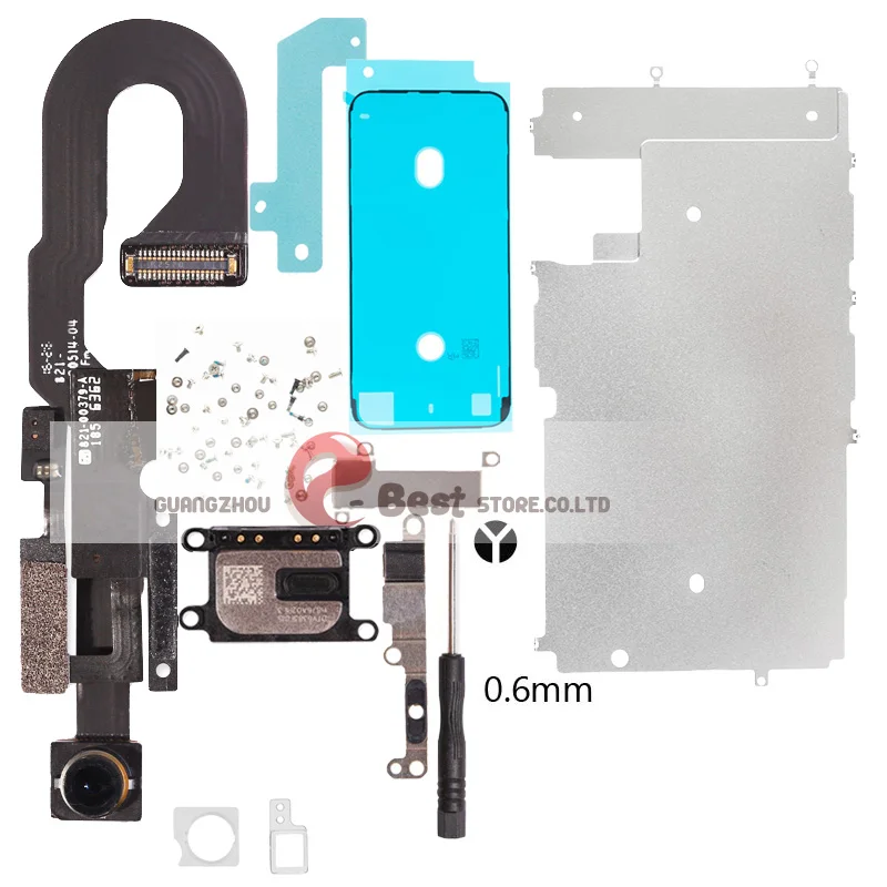 

10set Full Set Spare Parts for iPhone 7G 7 PLUS with Speaker+Flex Cable+Front Camera Repair Parts
