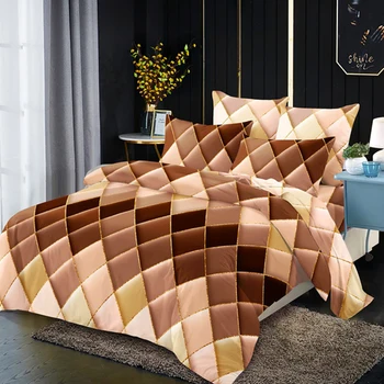 

Modern Geometric King Bedding Sets Duvet Cover Set Pillowcase Duvet Covers 229*260 3pcs Bed Set For Household