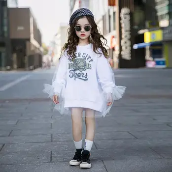

Children's dress super western style loose-fitting two-piece headwear for girls in spring and autumn