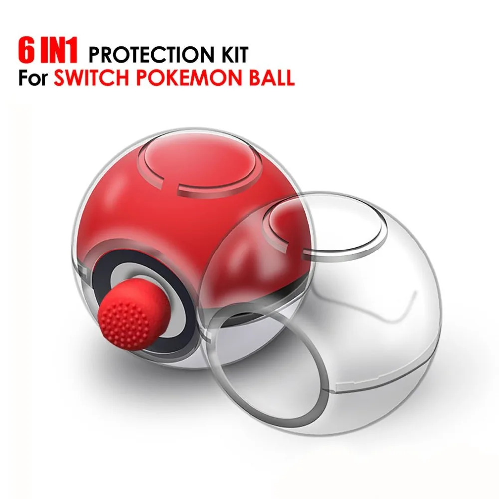 6 в 1 пластиковый чехол для переключателя Poke Ball Plus NS Poke Ball чехол Dream Handle защитный чехол для переключателей аксессуары