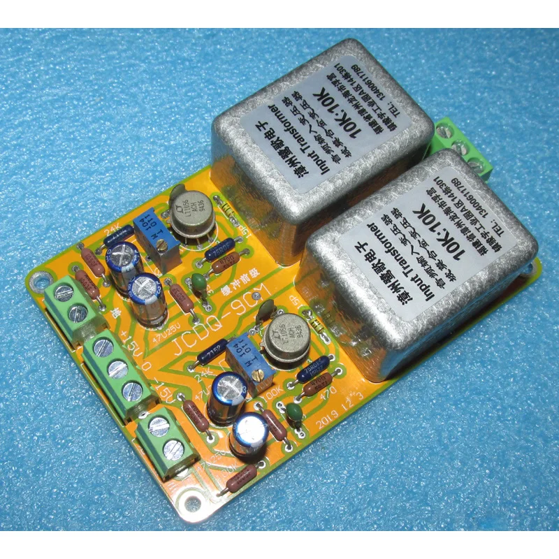 

Permalloy transformer LT1056 gold-sealed op amp buffer circuit board JCDQ-90M, low resistance output, signal 1:1