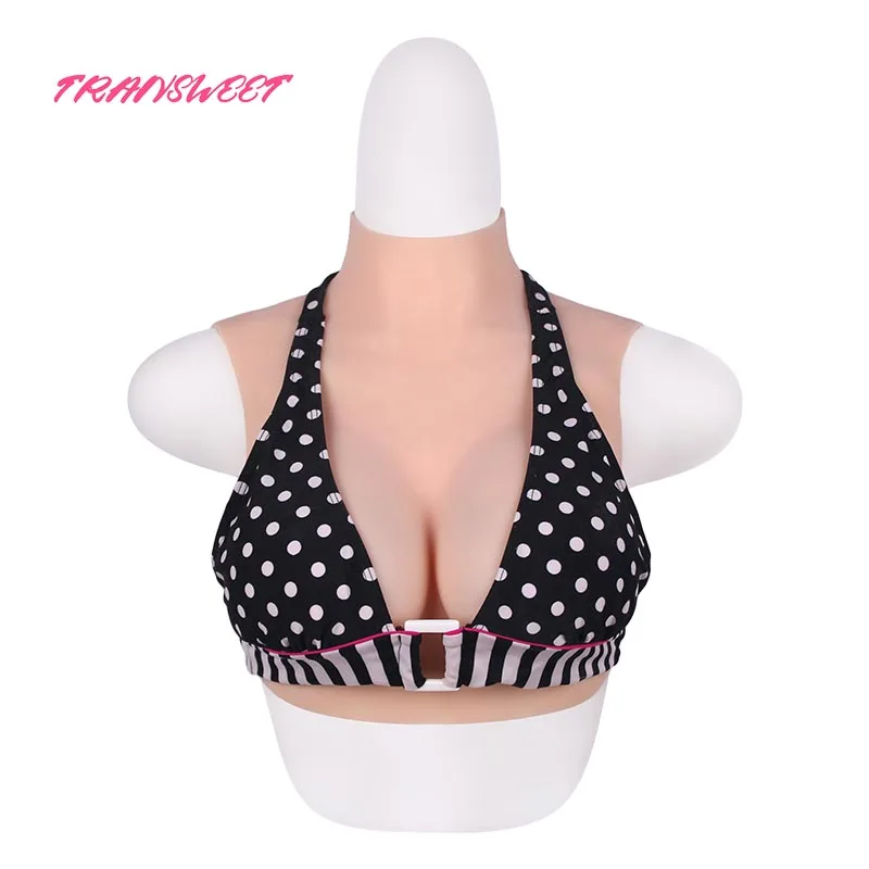 

TRANSWEET C Cup Silicone Breast Forms Artificial Realistic Fake Boobs for Crossdresser Drag Queen Shemale Transgender