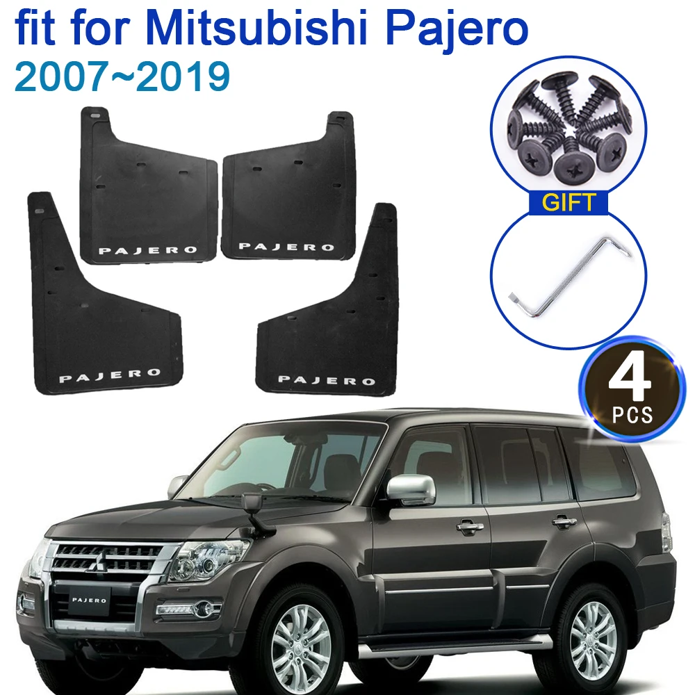 Автомобильный брызговик 4-го поколения для Mitsubishi Pajero Montero 2007 ~ 2019 аксессуары