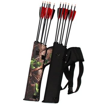 

Hot sale Bow Quiver Three tubes for Compound Bow or Recurve Bow Universal Hunting or Shooting Outdoor Archery Arrows