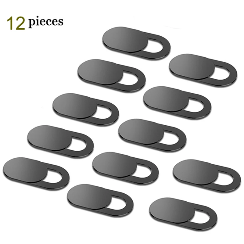 6/12/24PCS Universal Smartphone Lens Stickers Camera Cover for Laptop iPad PC Macbook Antispy Webcam Cover Privacy Lens Case mobile phone lens Lenses