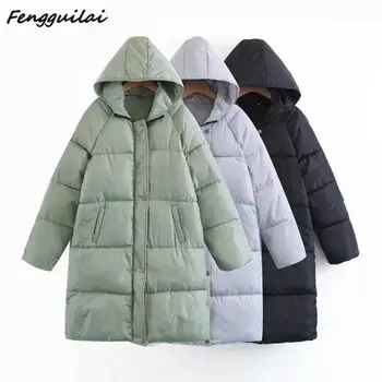 

FENGGUILAI Casual Cotton Thick Parka Overcoat Winter Warm Fashion Outerwear Coats Women 2020 Streetwear Jacket Coat Female