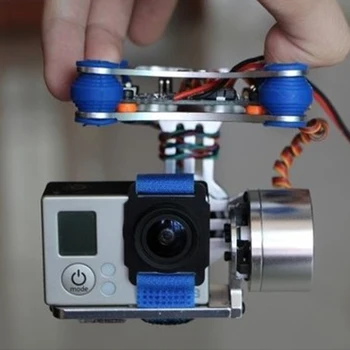 

Easy Use Practical Brushless Accessories 2 Axis Aerial Photography Gimbal Controller Highly Compatible Direct Fit For Gopro3