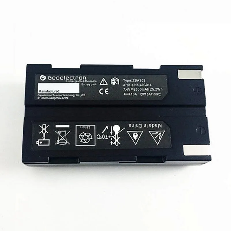 Высококачественный новый аккумулятор GEOMAX ZBA203 ZBA202 для Zenith10 / 20 GNSS 7 4 в 2500 мач