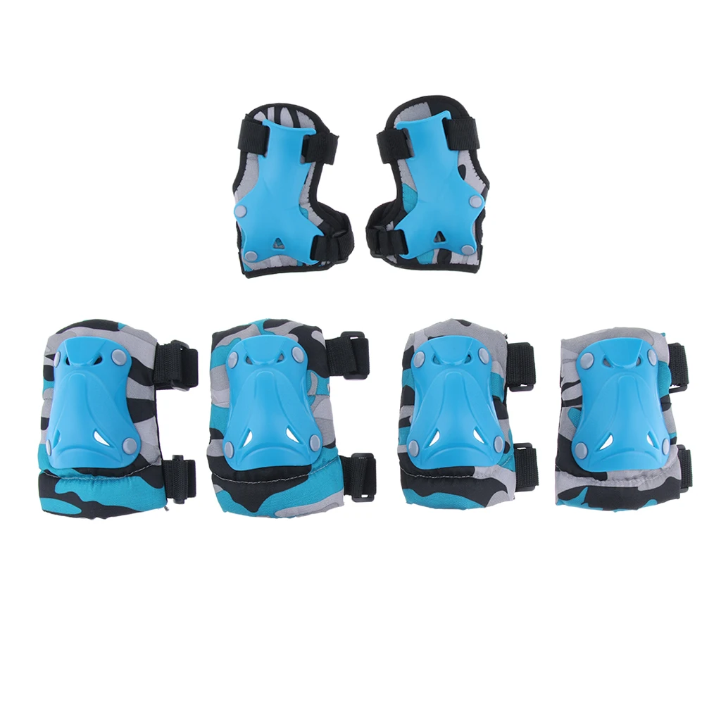 Kids Child Skating Scooter Protective Gear Knee Elbow Hand Pads Set Elbow & Knee Pads Sports Safety for Outdoor Sports 