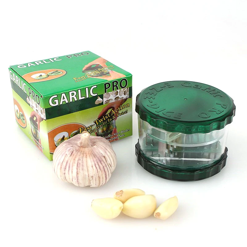 Plastic Multi Crusher Garlic Press Peeler Crusher Masher Twist Kitchen Useful Tool Garlic Presses Garlic Crusher Use Masher