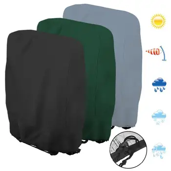 

Outdoor Oxford Folding Chair Cover Waterproof Dustproof UV-resistant Garden Recliner Cover Courtyard Garden Furniture Cover