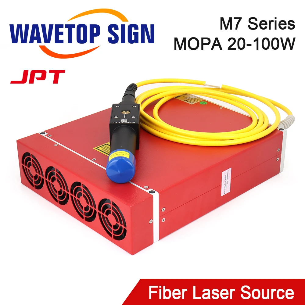 Волоконный лазерный модуль JPT 20-100 Вт MOPA Pulse с красной точкой высокого качества для