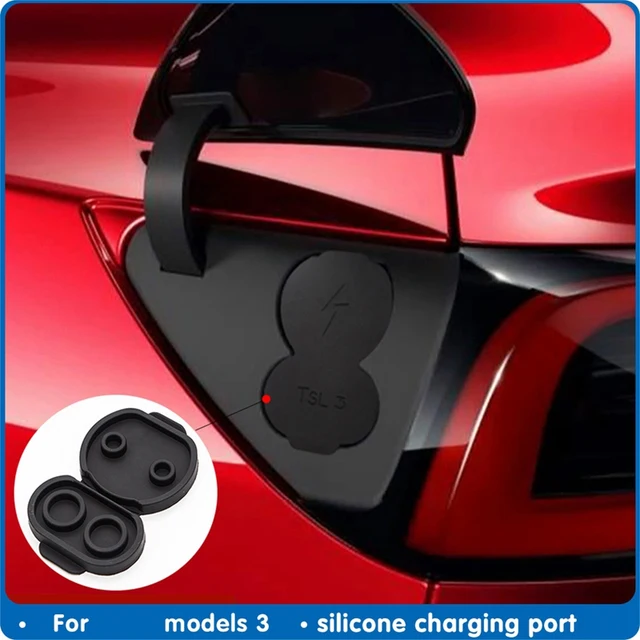 Capuchon anti-poussière pour Port de chargement de voiture, couvercle de  protection en Silicone étanche pour Tesla modèle 3 Y CCS, protecteur de  trou de chargeur ue 2/1 pièces - AliExpress